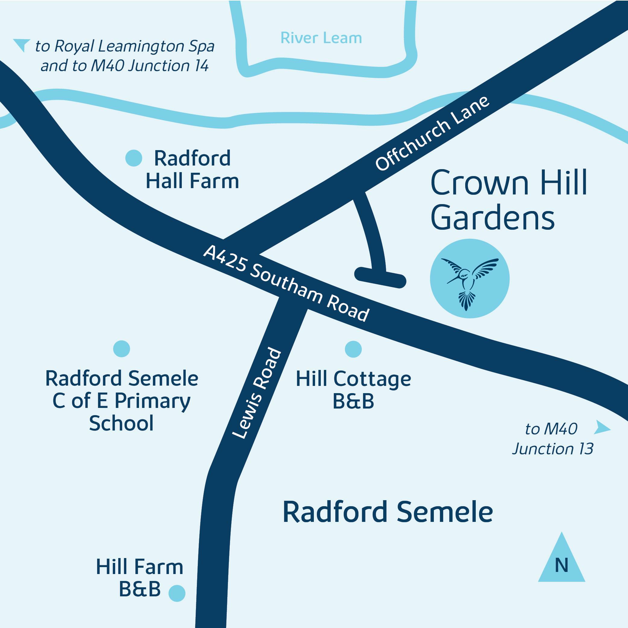 Development map for crown hill gardens